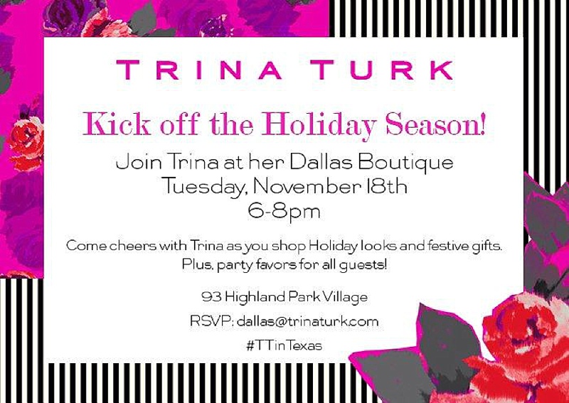 Trina Turk, Trina Turk in Dallas, Highland Park Village, dallas event, Dallas events