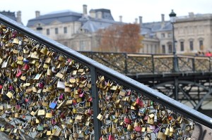 Paris, Travel, Pont des Arts, Love lock bridge, paris tourist spots