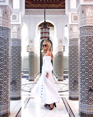 Marrakech-La-Momounia-Lo-Murphy-Mara-Hoffman-Dress-Button-Front-Dress-Travel-Blogger